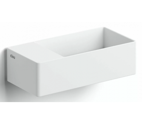 NEW FLUSH 2 Håndvask 35,5 x 24,5 cm Aluite - Mat hvid