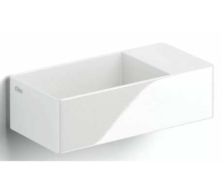 NEW FLUSH 3 Håndvask 35 x 18 cm Keramik - Hvid højglans