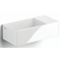 NEW FLUSH 3 Håndvask 35 x 18 cm Keramik - Hvid højglans