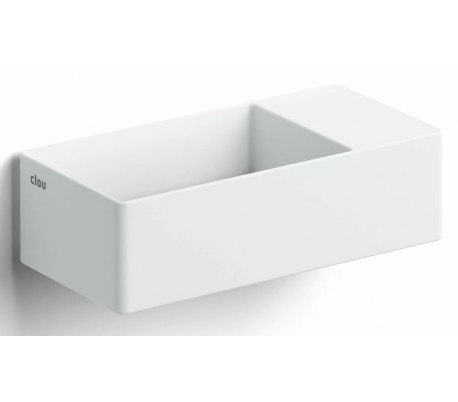 NEW FLUSH 3 Håndvask 35 x 18 cm Aluite - Mat hvid