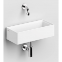 NEW FLUSH 3 Håndvask 35 x 18 cm Keramik - Hvid højglans