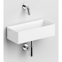 NEW FLUSH 3.1 Håndvask 38 x 18 cm Aluite - Mat hvid