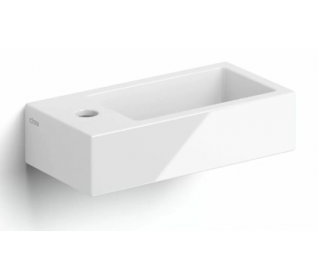 FLUSH 2 Håndvask 36 x 24,5 cm Keramik - Hvid højglans