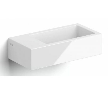 FLUSH 3 Håndvask 36 x 18 cm Keramik - Hvid højglans