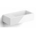 FLUSH 3 Håndvask 36 x 18 cm Keramik - Hvid højglans