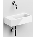 FLUSH 3 Håndvask 36 x 18 cm Keramik - Hvid højglans