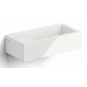 FLUSH 2 Håndvask 36 x 24,5 cm Mineral - Hvid højglans
