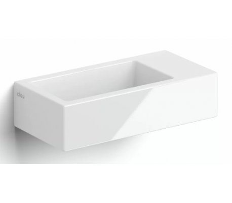 FLUSH 3 Håndvask 36 x 18 cm Keramik - Hvid højglans