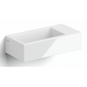 FLUSH 3 Håndvask 36 x 18 cm Keramik - Hvid højglans
