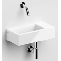 FLUSH 3 Håndvask 36 x 18 cm Keramik - Hvid højglans