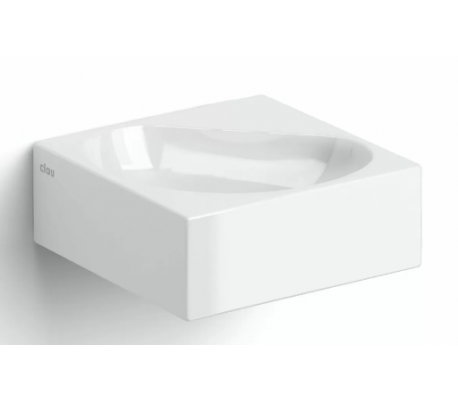 FLUSH 5 Hjørne håndvask 27 x 27 cm Keramik - Hvid højglans