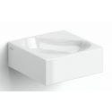 FLUSH 5 Hjørne håndvask 27 x 27 cm Keramik - Hvid højglans