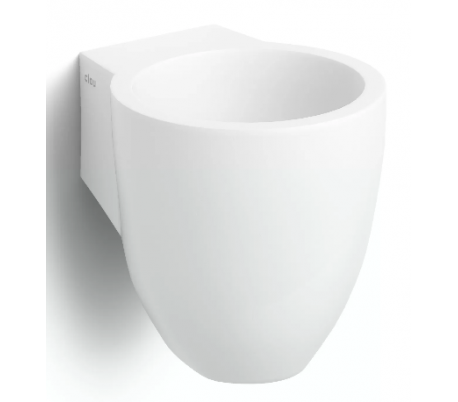 FLUSH 6 Håndvask 27 x 31,5 cm Mineral - Hvid højglans