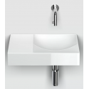VALE Håndvask 38 x 19 cm Keramik - Hvid højglans