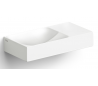 VALE Håndvask 38 x 19 cm Keramik - Mat hvid