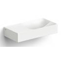 VALE Håndvask 38 x 19 cm Keramik - Mat hvid