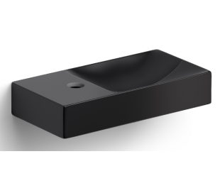 VALE Håndvask 38 x 19 cm Keramik - Mat sort