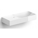 VALE Håndvask 45 x 19 cm Keramik - Hvid højglans