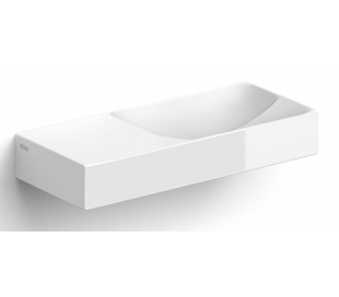 VALE Håndvask 45 x 19 cm Keramik - Hvid højglans