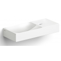 VALE Håndvask 45 x 19 cm Keramik - Hvid højglans