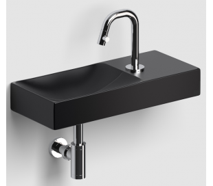 VALE Håndvask 45 x 19 cm Keramik - Mat hvid 2