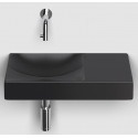 VALE Håndvask 45 x 19 cm Keramik - Mat sort