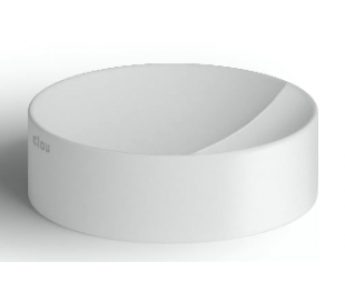 VALE Rund håndvask Ø22 cm Keramik - Hvid højglans