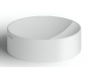 VALE Rund håndvask Ø22 cm Keramik - Mat hvid
