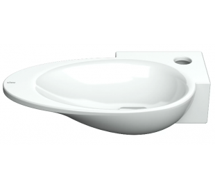 FIRST Håndvask 38,8 x 24,6 cm Keramik - Hvid højglans