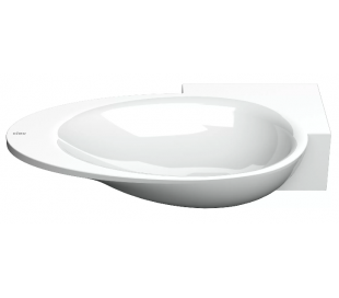 FIRST Håndvask 38,8 x 24,6 cm Mineral - Hvid højglans