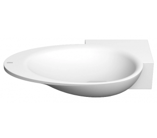 FIRST Håndvask 38,8 x 24,6 cm Aluite - Mat hvid