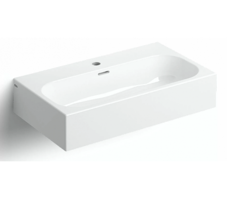 VALE Håndvask 45 x 19 cm Keramik - Hvid højglans