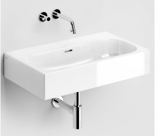 MATCH ME Håndvask 70 x 42 cm Keramik - Hvid højglans 2