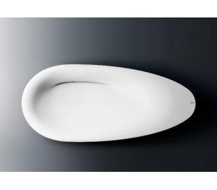 FIRST Håndvask 38,8 x 24,6 cm Aluite - Mat hvid 2