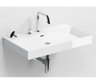 NEW WASH ME Håndvask 50 x 42 cm Keramik - Hvid højglans 2