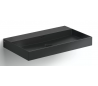 NEW WASH ME Håndvask 70 x 42 cm Keramik - Mat sort