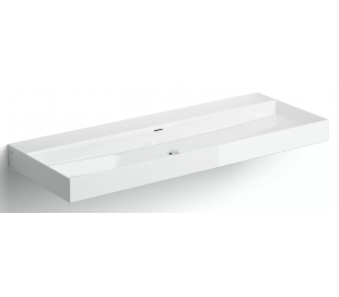 NEW WASH ME Håndvask 90 x 42 cm Keramik - Hvid højglans