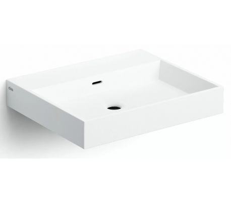 NEW WASH ME Håndvask 50 x 42 cm Keramik - Hvid højglans