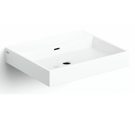 WASH ME Håndvask 50 x 42 cm Aluite - Mat hvid