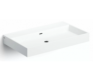 WASH ME Håndvask 50 x 42 cm Aluite - Mat hvid