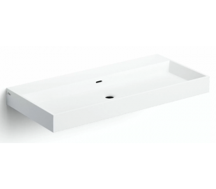 WASH ME Håndvask 70 x 42 cm Aluite - Mat hvid