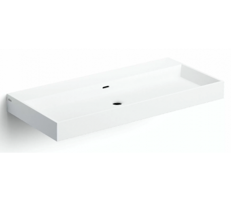 WASH ME Håndvask 70 x 42 cm Aluite - Mat hvid