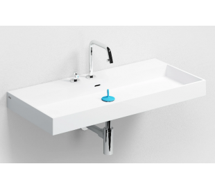 WASH ME Håndvask 70 x 42 cm Aluite - Mat hvid 2