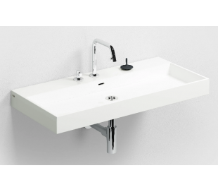 WASH ME Håndvask 70 x 42 cm Mineral - Hvid højglans 2