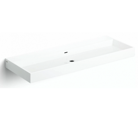 WASH ME Håndvask 90 x 42 cm Mineral - Hvid højglans