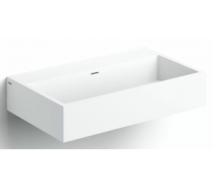 WASH ME Håndvask 70 x 42 cm Aluite - Mat hvid