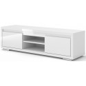 Nordic sideboard i mdf og finér B91 cm - Hvid højglans