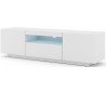 Aura tvbord i møbelplade B150 cm - Hvid