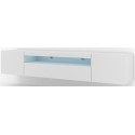 Aura tvbord i møbelplade B150 cm - Hvid