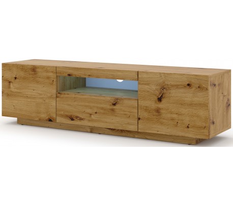 Aura tvbord i møbelplade B150 cm - Hvid